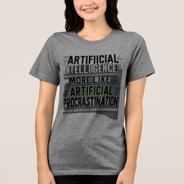 T-shirt En Tri-matière AI Master of Distraction (Recto)