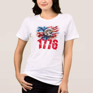 T-shirt En Tri-matière Aigle américain 250e anniversaire 1776