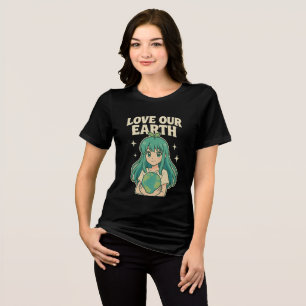 T-shirt En Tri-matière aimez notre Jour des terres mère