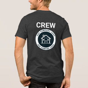 T-shirt En Tri-matière Ajouter un logo d'entreprise personnalisé Société