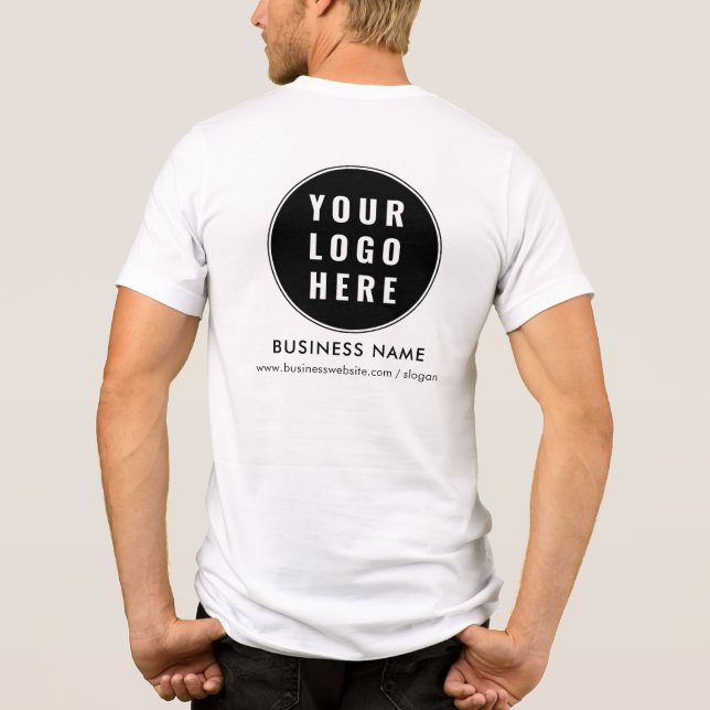 T-shirt En Tri-matière Ajouter votre logo d'entreprise Événements d'entre (Verso)