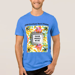 T-shirt En Tri-matière Ajouter Votre Propre Image Image Image Texte Ici P