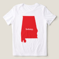 Alabama State Map Belong