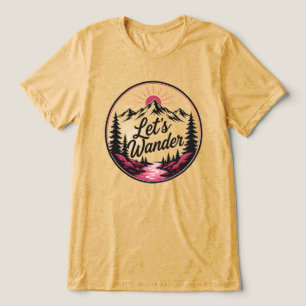 T-shirt En Tri-matière Allons Explorer Aventure Extérieur
