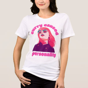 T-shirt En Tri-matière Amateur de curry causé par la personnalité du curr