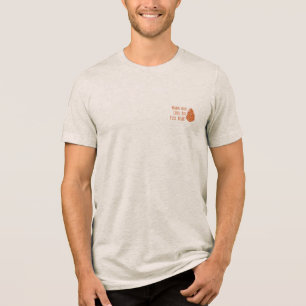 T-shirt En Tri-matière Ambiance Automne Cosy