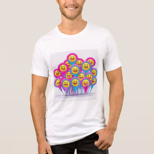T-shirt En Tri-matière Ambiance basée sur le signal WiFi - Drôle Emoji De