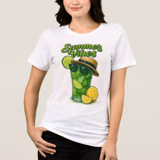 T-shirt En Tri-matière ambiance estivale cool