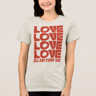 T-shirt En Tri-matière Amour toute la journée