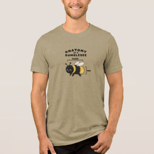 T-shirt En Tri-matière Anatomie drôle d'un bumblebee Blebee Bum Mignon 