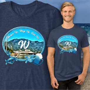 T-shirt En Tri-matière Ancres levées, Mugs levés, Voiles dehors 0946
