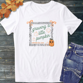 T-shirt En Tri-matière Annonce de grossesse Citation Halloween Mignonne