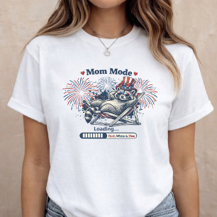 T-shirt En Tri-matière Annonce de grossesse du 4 juillet maman