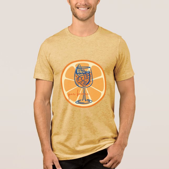 T-shirt En Tri-matière Aperol Par Faveur (Recto)