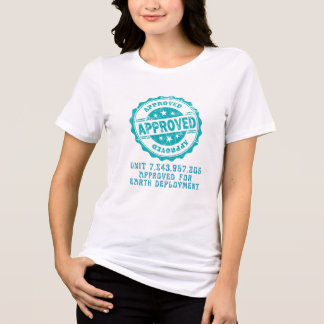 T-shirt En Tri-matière Approuvé pour le déploiement terrestre