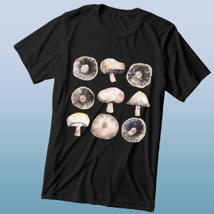T-shirt En Tri-matière Aquarelle de champignon