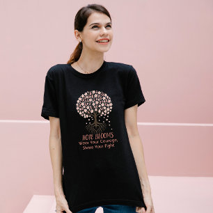 T-shirt En Tri-matière Arbre de l'espoir Sensibilisation au cancer du sei