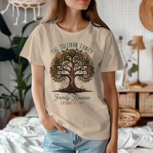 T-shirt En Tri-matière Arbre de vie Réunion familiale
