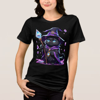 T-shirt En Tri-matière Arcane Paws - Magic Cat Wizard Tee