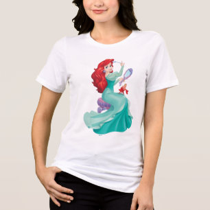T-shirt En Tri-matière Ariel Et Sebastian