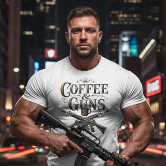 T-shirt En Tri-matière Armes & Café