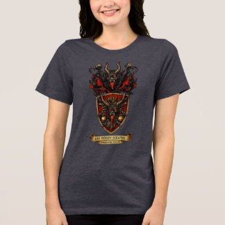 T-shirt En Tri-matière Armoiries héraldiques de Krampus Noël 