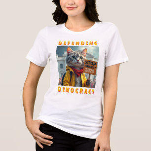 T-shirt En Tri-matière Arrêter le projet 2025 Politique