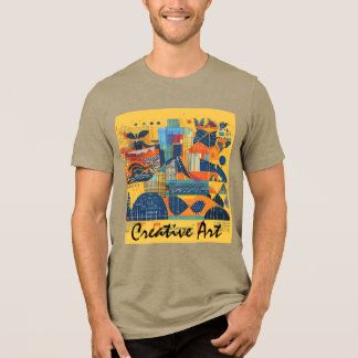 T-shirt En Tri-matière Art créatif
