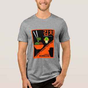 T-shirt En Tri-matière Art de cuisine coréen Kimchi