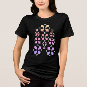 T-shirt En Tri-matière Art géométrique