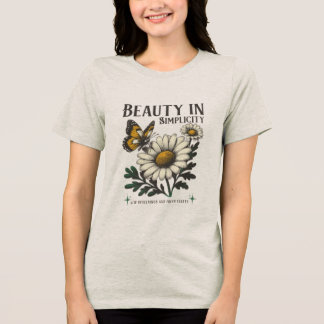 T-shirt En Tri-matière art nature beauty in simplicity