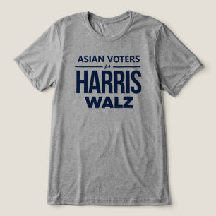 T-shirt En Tri-matière Asiatiques pour Harris Walz
