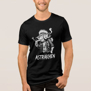 T-shirt En Tri-matière Astrakhen Poisson Punk
