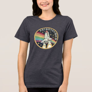 T-shirt En Tri-matière Astrophysique Emblème Vintage V02