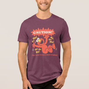 T-shirt En Tri-matière Attention Elmo qui rit à l'approche