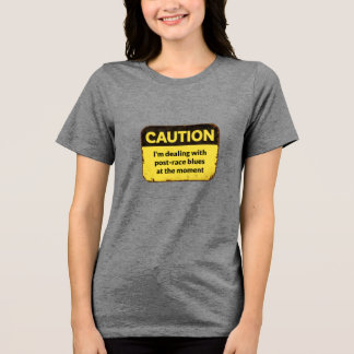 T-shirt En Tri-matière Attention : je fais face à la déprime d'après-cour