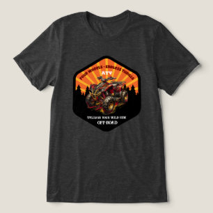 T-shirt En Tri-matière ATV Four Wheeler