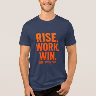 T-shirt En Tri-matière AUGMENTE. WORK. WIN - Motivation inspirante T-Sh