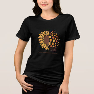 T-shirt En Tri-matière Automne Le Temps le plus merveilleux de l'année! P