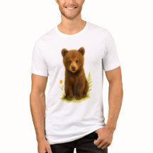 Baby Bear Cub en Fleur sauvage