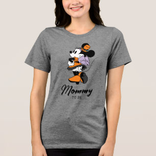 T-shirt En Tri-matière Baby shower d'Halloween Mickey & Friends