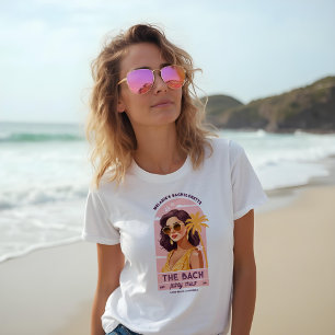 T-shirt En Tri-matière Bach Party Crew Retro Femme Bachelorette Party