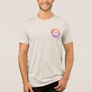 T-shirt En Tri-matière Badge patriotique vintage américain du 4 juillet