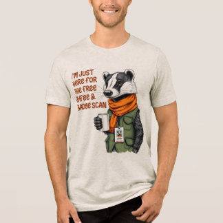 T-shirt En Tri-matière Badger de café