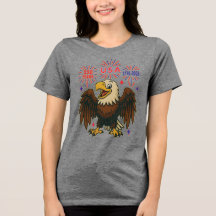 Bald Eagle avec Fireworks - USA 250 ans 1776-2026
