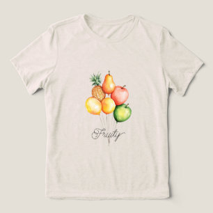 T-shirt En Tri-matière Ballon Fruits Poire Ananas