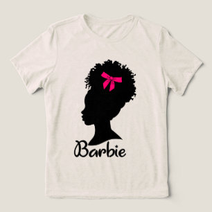 T-shirt En Tri-matière Barbie noire