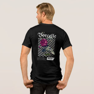 T-shirt En Tri-matière Barcode Bloom - Rose moderne