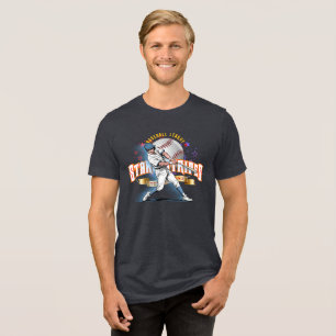 T-shirt En Tri-matière Baseball Stars & Stripes (mode D.) Hommes