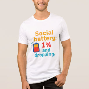 T-shirt En Tri-matière Batterie sociale basse